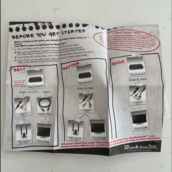 CASE and INSERT only - Rocksmith for PlayStation 3 - Picture 5 of 6